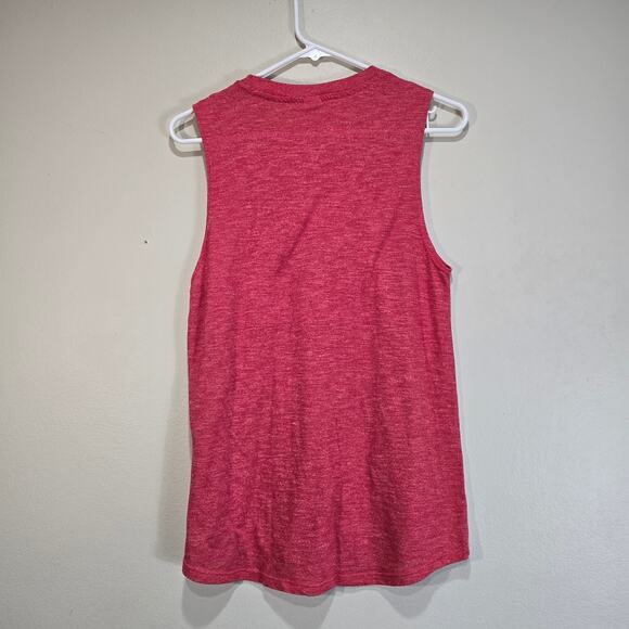 Homage  red ohio state print women's med relax fit tank top - Picture 4 of 9